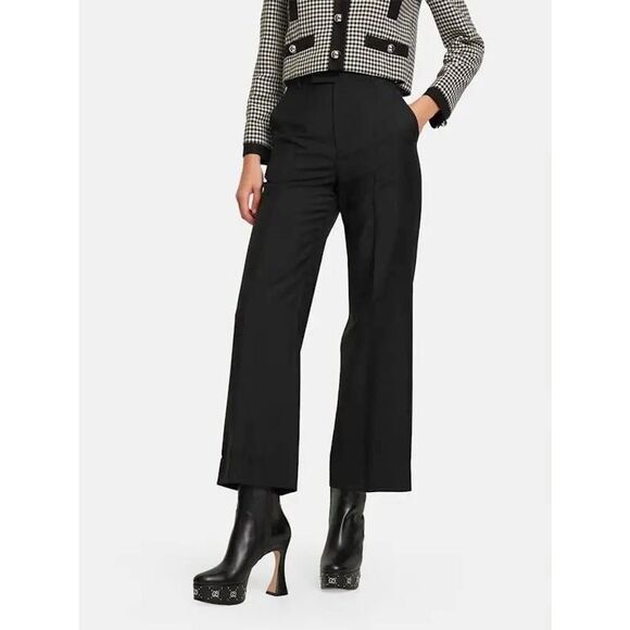 Gucci Janaya 115 Black Leather GG Stud Platform Booties 37 - Picture 6 of 6